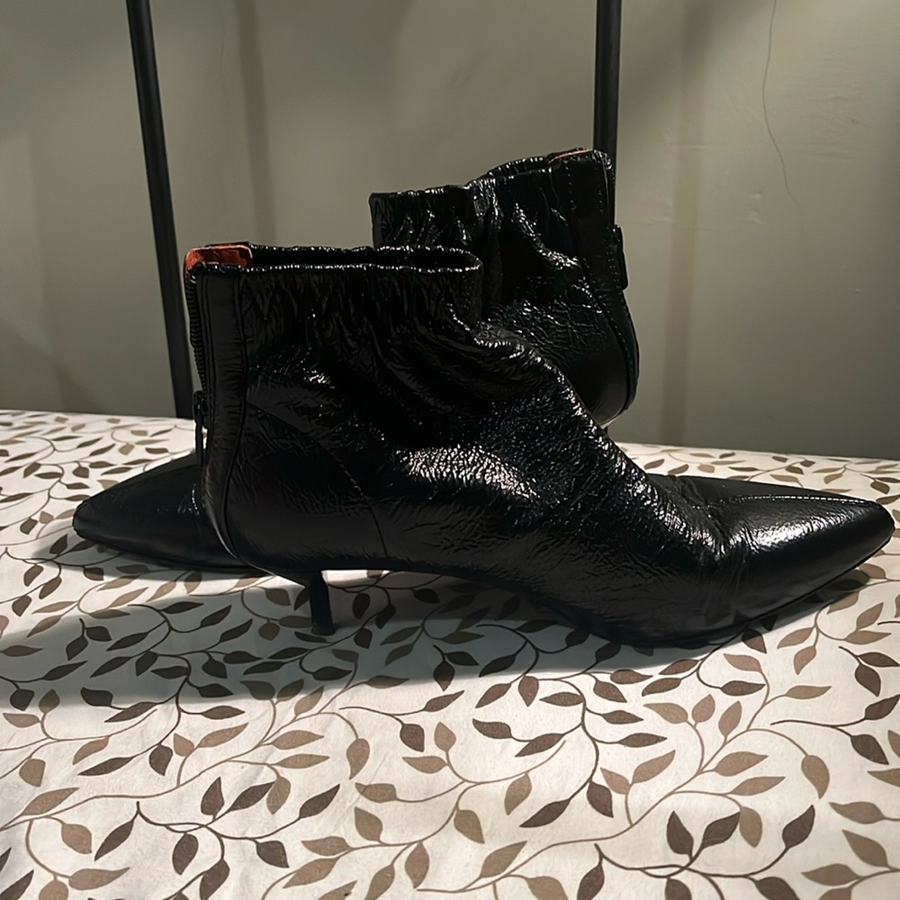 3.1 Phillip Lim patent ankle booties